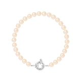 Pulsera de Cuentas Redondas Cutlure 6-7 mm Rosa Natural-