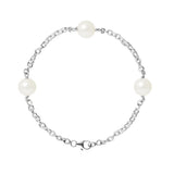 Pulsera de Perlas Cutlure - Diámetro 9-10 mm Blanco