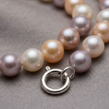 Pulsera de perlas cultivadas multicolores | esmeralda