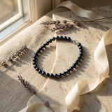 Pulsera de Perlas Cultivadas Redondas 4-5 mm Negras Tahití - Joyería Mujer