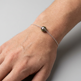 Pulsera de perlas de Tahití negras | Verania