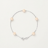 Pulsera de Perlas Cutlure Redondas 6-7 mm Rosa