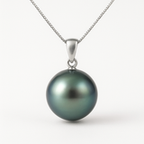 Collar- Perla de Tahití- Círculo 11-12 mm- Joyería de Mujer