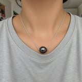 Collar de Perlas de Tahití Oro Blanco | ashley