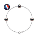 Pulsera de 3 perlas de Tahití | Lina