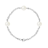 Pulsera de Perlas Cutlure - Diámetro 9-10 mm Blanco