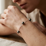 Pulsera de 3 perlas de Tahití | Lina