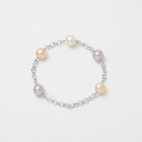 Pulsera de perlas cultivadas multicolores | niña