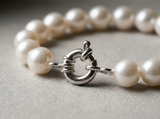 Pulsera de Perlas Cutlure Redondas 7-8 mm Blanco Natural