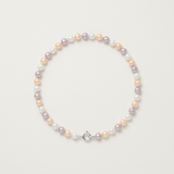 Pulsera de perlas cultivadas multicolores | esmeralda