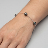 Pulsera de 3 perlas de Tahití | Lina