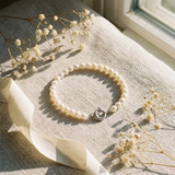 Pulsera de perlas cultivadas blancas | Esme