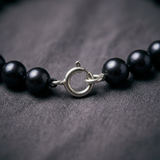 Pulsera de Perlas Cultivadas Redondas 4-5 mm Negras Tahití - Joyería Mujer