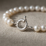 Pulsera de perlas cultivadas blancas | Esme