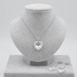 Conjunto completo “Corazón SWAROVSKI”