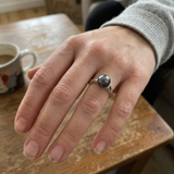 Anillo de perlas cultivadas de Tahití negras | irina