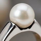 Anillo de perlas cultivadas blancas | irina