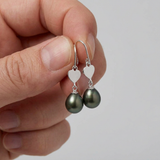 Pendientes de perlas cultivadas de Tahití | Margarita