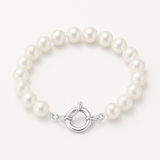 Pulsera de Perlas Cutlure Redondas 7-8 mm Blanco Natural