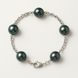 Pulsera- Perlas Cultivadas de Tahití- Diámetro 9-10 mm- Joyería para Mujer