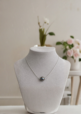 Collar de perlas de Tahití en oro blanco | ursulina